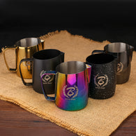 2pcs/Set 250ML Wooden Espresso Latte Art Coffee Cup – BaristaSpace Espresso  Coffee Tool including milk jug,tamper and distributor for sale.