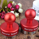 Coffee Espresso Distribution Tool and Palm Tamper Set>BaristaSpace