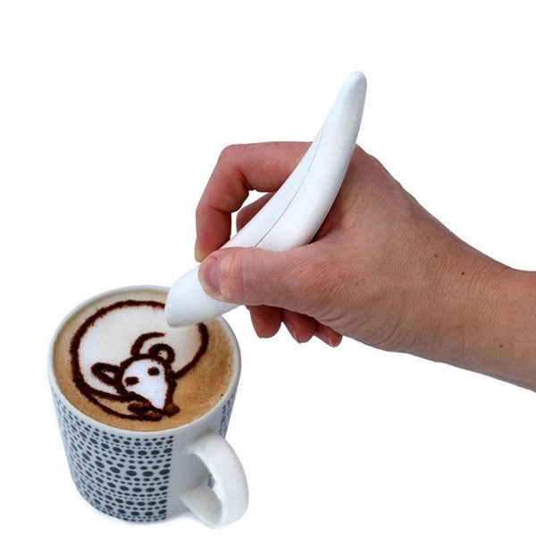 Asso Latte Art Pen Dark Wood