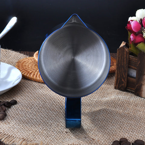 BaristaSpace Coffee Stainless Steel Titanium Milk Jug Barista Tool –  BaristaSpace Espresso Coffee Tool including milk jug,tamper and distributor  for sale.